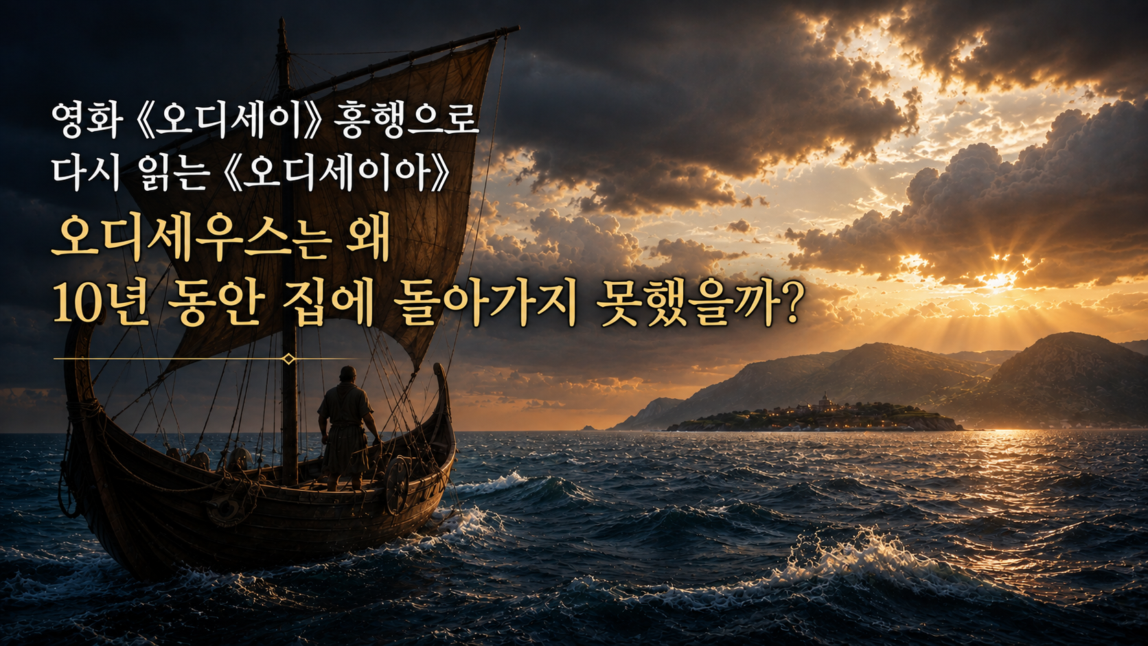 영화 오디세이 흥행으로 다시 읽는 호메로스의 오디세이아와 오디세우스의 귀향